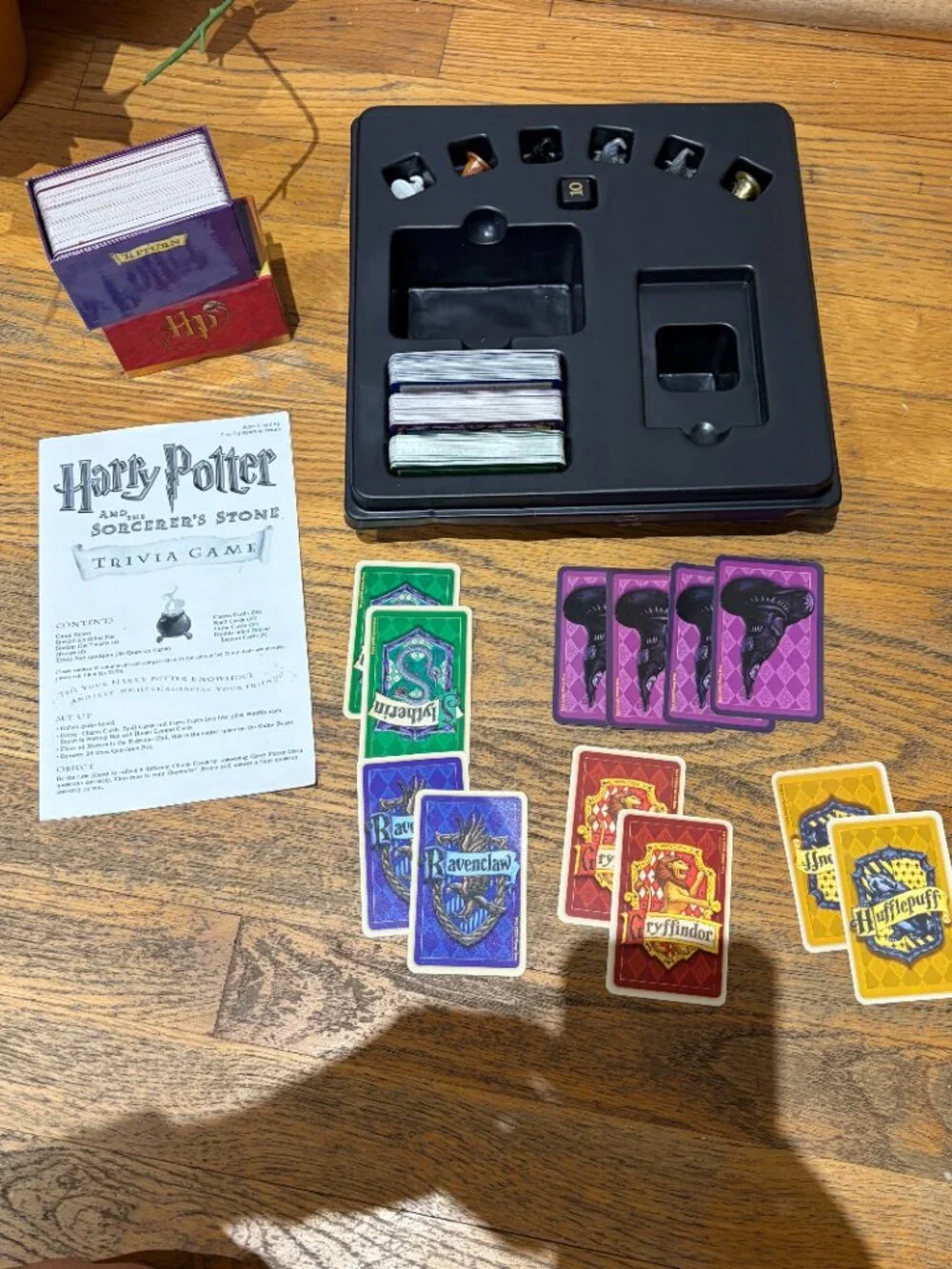Mattel Harry Potter and the Sorcerer's Stone Trivia Game Vnitage